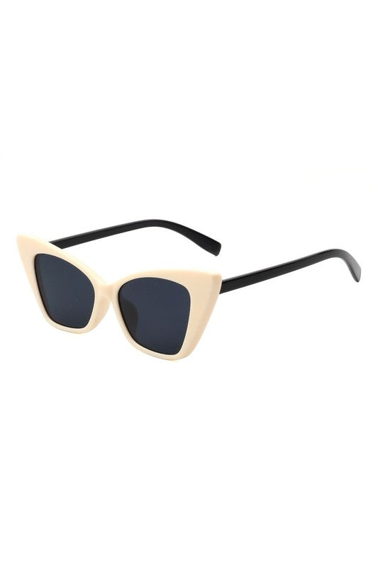 RETRO SQUARE CAT EYE SUNGLASSES